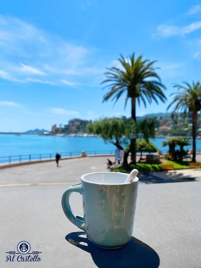 Welcome Riviera - Al Castello-Vista Mare -Romantico E Centrale A 20 Metri Dal Mare-Toll Parking At 15 Euro Per Day To Be Booked In Advance -Subject To Availability Rapallo Apartment